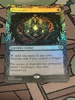 MTG Foil Mox Jasper Showcase NM - Image 1