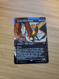 Ancient Brass Dragon (Borderless) Commander Legends: Battle for Baldur's Gate... - Image 1
