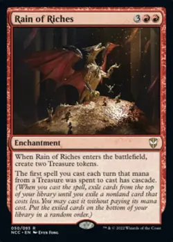 Rain of Riches [Streets of New Capenna Commander] Magic MTG - Image 1