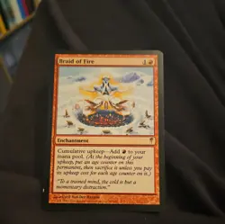 MTG Braid of Fire Rare Coldsnap - Image 1