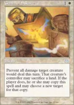 Chain of Silence - Foil ~ Lightly Played Onslaught MTG Magic UltimateMTG White C - Image 1