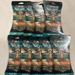 Magic The Gathering Streets Of New Capenna Set Booster Pack -NEW- Lot Of 9 - Image 1