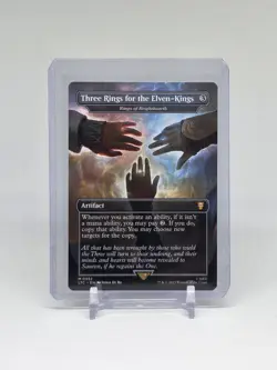 MTG LOTR Three Rings for the Elven-Kings Borderless M 0352 - Image 1