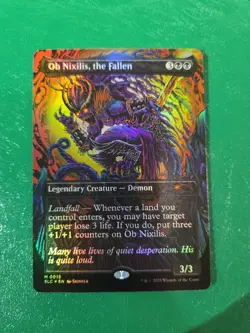 Ob Nixilis, the Fallen - MtG: An Encyclopedia of Magic (FOIL) - Image 2