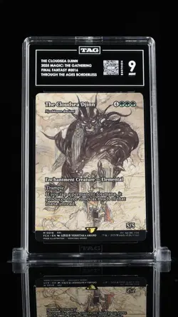 TAG 9 - The Cloudsea Djinn 0016 Final Fantasy MTG Magic Through the Ages - Image 1