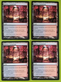 Rakdos Carnarium x4 Sorin vs. Tibalt 4x Playset Magic the Gathering MTG - Image 1