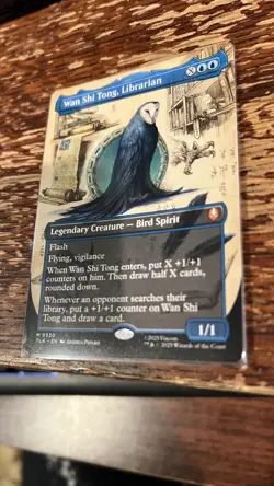 Wan Shi Tong, Librarian (borderless) IN HAND - NM MTG Avatar: The Last Airbender - Image 3