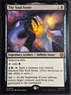 MTG Magic The Gathering The Soul Stone Marvel's Spider-Man Regular Mythic NM - Image 1
