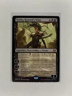 MTG Vraska, Betrayal's Sting Phyrexia: All Will Be One Regular #115 - Image 1