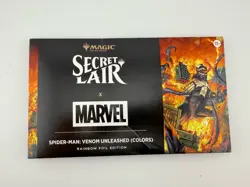 Secret Lair x Marvel's Spider-Man: Venom Unleashed (Colors) Foil Edition *Read* - Image 1
