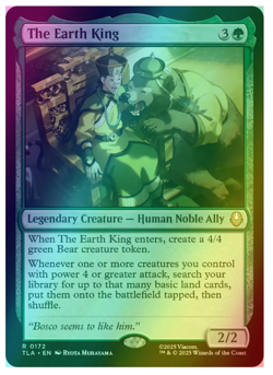 The Earth King - Foil Avatar MTG - Image 1