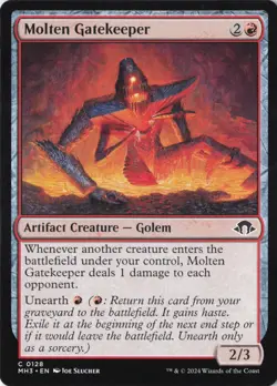 Molten Gatekeeper Modern Horizons 3 Normal NM 128 - Image 1