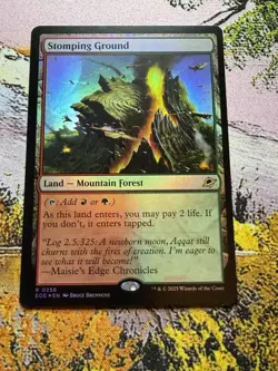 Stomping Ground - Foil - Edge of Eternities - EOE R 0258 - Image 1