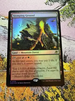 Stomping Ground - Foil - Edge of Eternities - EOE R 0258 - Image 2