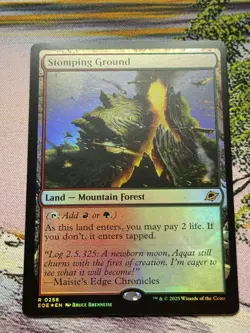Stomping Ground - Foil - Edge of Eternities - EOE R 0258 - Image 3