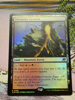 Stomping Ground - Foil - Edge of Eternities - EOE R 0258 - Image 4