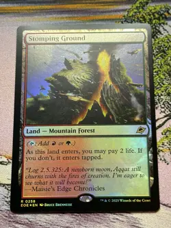 Stomping Ground - Foil - Edge of Eternities - EOE R 0258 - Image 5