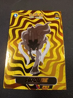 Pokemon Suicune Shadow Holo Alpha & Omega Shadow Gold Set B Peru US Seller - Image 1