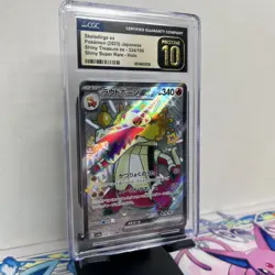 CGC 10 Pristine SKELEDIRGE ex 324/190 Shiny Treasure Super Rare Holo Pokemon - Image 2