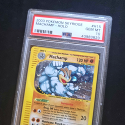 2003 Machamp H15/H32 Skyridge Holo - Pokemon TCG English PSA 10 GEM MINT - Image 2