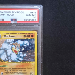 2003 Machamp H15/H32 Skyridge Holo - Pokemon TCG English PSA 10 GEM MINT - Image 5