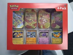Pokemon 151 -Mini Tins 4 Pack. Sam’s Club Exclusive - Image 1