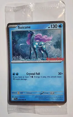 Suicune 026/094 Cosmos Holo Gamestop Exclusive Phantasmal Flames 2025 Pokemon - Image 1