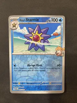 Misty's Starmie 047/182 Reverse Holo Pokemon TCG: Destined Rivals Near Mint (NM) - Image 1