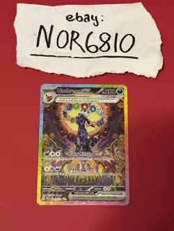 Umbreon ex - 161/131 Pokemon Prismatic Evolutions SIR LP/MP - Image 1