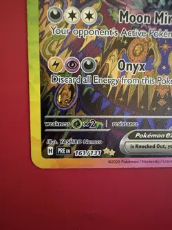 Umbreon ex - 161/131 Pokemon Prismatic Evolutions SIR LP/MP - Image 5