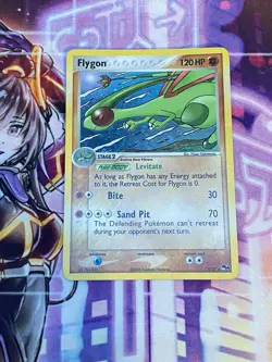 Pokemon Flygon 3/17 POP Series 4 Holo LP See Pictures - Image 1