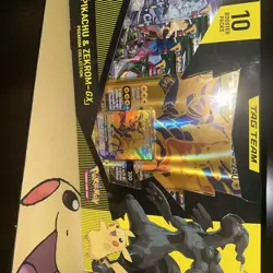 Nintendo Pokemon TCG Pikachu and Zekrom-GX Tag Team Premium Collection - Image 1
