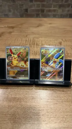 Pokemon Plusle and Minun IR 193/182 and 194/182: Paradox Rift SV04 Near Mint - Image 1