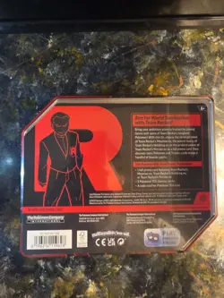 Pokemon TCG Team Rocket Nidoking EX Tin - Brand New,Sealed, InHand Ready to Ship - Image 2