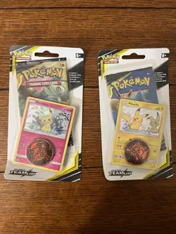 Pokemon TCG Tag Team Blister Set - Pikachu & Mimikyu SEALED - Image 1
