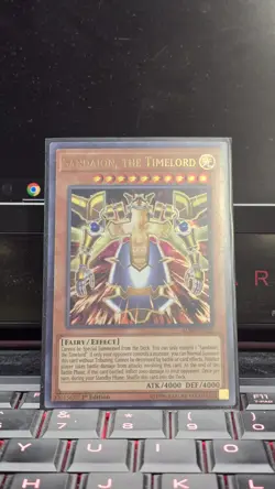 Yugioh Sandaion, the Timelord BLRR-EN025 Ultra Rare 1st Ed LP - Image 1