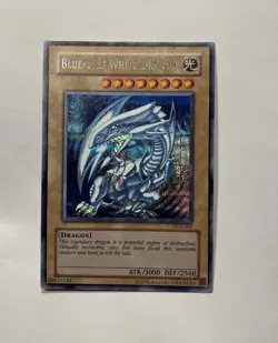 Yu-Gi-Oh! Blue Eyes White Dragon DDS-001 - HandMade Prismatic Secret Rare - Image 4