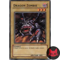 Yugioh Dragon Zombie SDY-E012 Common LP - Image 1