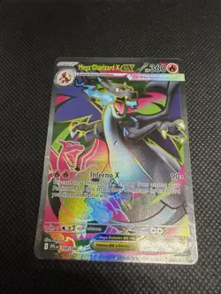 Pokemon TCG Card - Phantasmal flames - Mega Charizard X ex - 109/094 English - Image 1