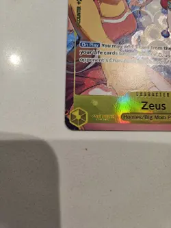 Zeus Nami OP 11-106(Bandai Card Games Fest 24-25 Edition)One Piece Playmat Promo - Image 5