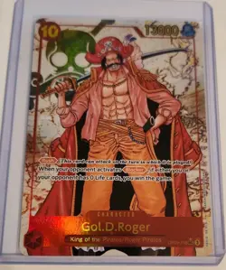 Gol.D.Roger OP09-118 SEC (Alt Art) Emperors in the New World One Piece TCG Card - Image 1
