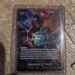 Marshall D. Teach Alt Art OP09-093 ENGLISH SR Emperors ONE PIECE Card TCG NM - Image 1