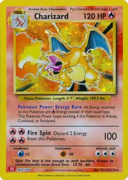 Charizard 003/034 Trading Card Game Classic Holo for sale online - Image 3
