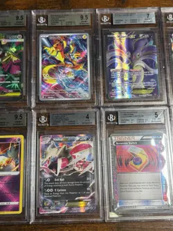 All Beckett Alt Art SAR/ Full Art English & Jpn 10x Pokemon Graded Card Lot #7 - Image 3