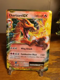 Pokemon XY Evolutions Charizard EX 12/108 Holo English TCG Card - Image 1