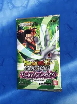 Dragon Ball Super Card Game Power Absorbed Booster Pack - Image 1