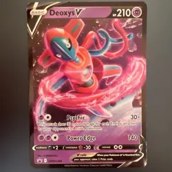 Deoxys V SWSH266 SWSH: Sword & Shield Promo Cards Holo LP/MP - Image 1