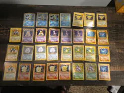 Huge Pokemon Lot - ALL Holo, Shadowless, or First Edition WOTC Pokemon Cards - Image 1