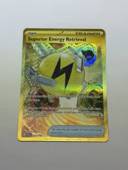 Pokemon TCG Superior Energy Retrieval Scarlet Violet Paldea Evolved Card 277/193 - Image 1