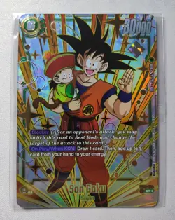 Son Goku FB03-064 Top 64 Regional Championship Card Dragon Ball Fusion World - Image 1
